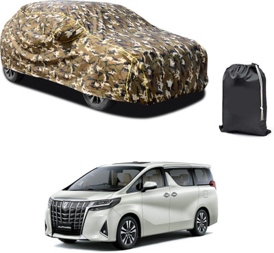 PAGORA Car Cover For Toyota Alphard (With Mirror Pockets)(Yellow)