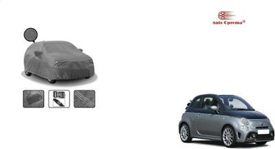 Auto Oprema Car Cover For Fiat Abarth Punto 1.4 T-Jet Petrol (With Mirror Pockets)(Grey, For 2016, 2017, 2018, 2019, 2020, 2021, 2022 Models)
