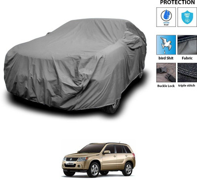 CODOKI Car Cover For Maruti Suzuki Grand Vitara (With Mirror Pockets)(Grey)