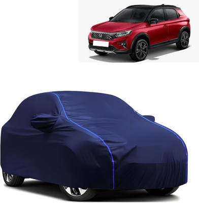Autohaux Car Cover For Honda WRV Edge Edition i-DTEC S Diesel (With Mirror Pockets)(Blue)