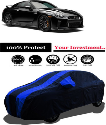 Amexride Car Cover For Nissan GT-R 3.8 V6 (With Mirror Pockets)(Multicolor)