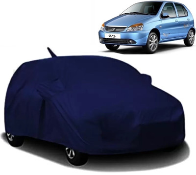 KULTEX Car Cover For Tata Indica V2 (With Mirror Pockets)(Blue)