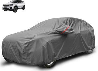 MOCKHE Car Cover For Jeep Meridian (With Mirror Pockets)(Grey)