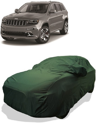 Coxtor Car Cover For Jeep Grand Cherokee Summit Petrol (With Mirror Pockets)(Green)