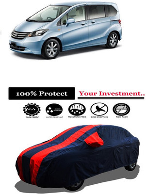 Amexride Car Cover For Honda Freed 1.5 Sport (With Mirror Pockets)(Red)