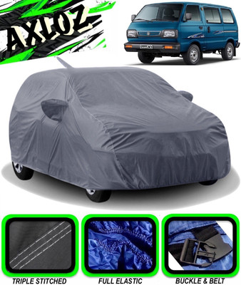 AXLOZ Car Cover For Maruti Suzuki Omni (With Mirror Pockets)(Grey)