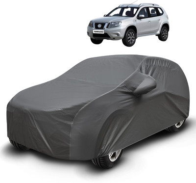 Caronix Car Cover For Nissan Terrano (With Mirror Pockets)(Grey)