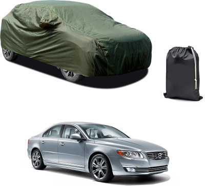 CODOKI Car Cover For Volvo S80 (With Mirror Pockets)(Green)