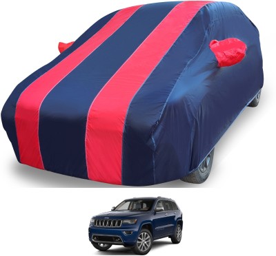 Euro Care Car Cover For Jeep Compass (With Mirror Pockets)(Red)