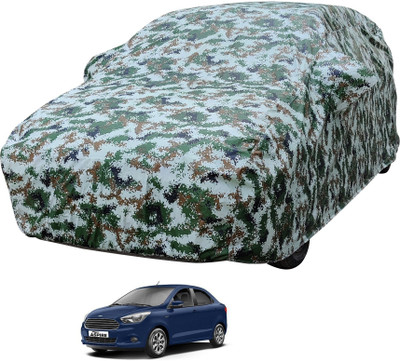 MOCKHE Car Cover For Ford Aspire (With Mirror Pockets)(Multicolor)