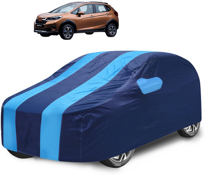Caronix Car Cover For Honda WR-V (With Mirror Pockets)(Blue)