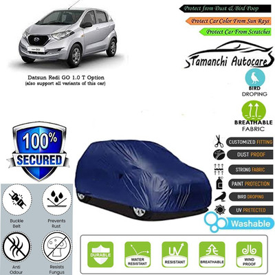 Tamanchi Autocare Car Cover For Datsun Redi GO 1.0 T Option(Blue)