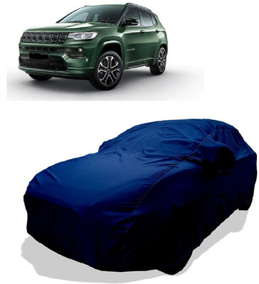 Coxtor Car Cover For Jeep Compass 2.0 Limited Option (With Mirror Pockets)(Green)