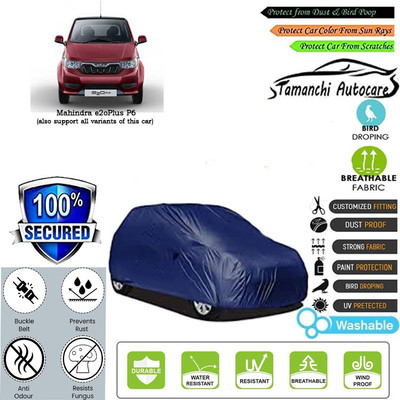 Tamanchi Autocare Car Cover For Mahindra e2oPlus P6(Blue)