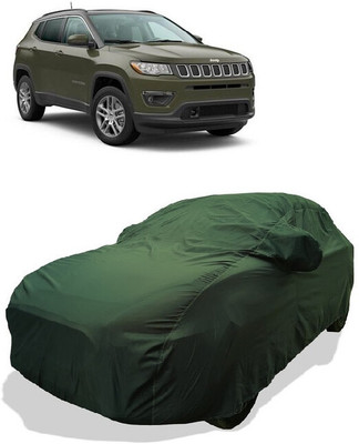 Coxtor Car Cover For Jeep Compass 2.0 Sport (With Mirror Pockets)(Gold)