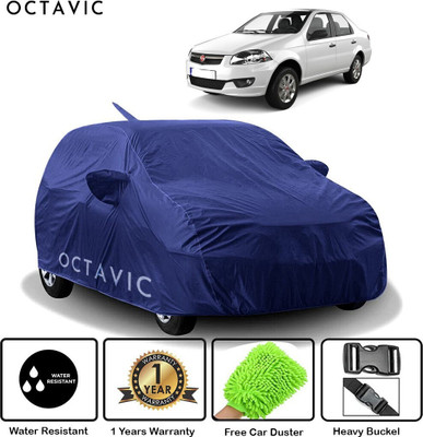 APNEK Car Cover For Maruti Siena (With Mirror Pockets)(Blue)