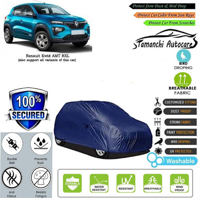 Tamanchi Autocare Car Cover For Renault Kwid AMT RXL(Blue)
