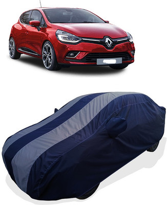 Coxtor Car Cover For Renault Clio (With Mirror Pockets)(Grey)