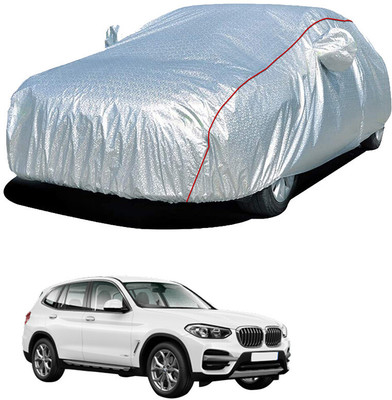 SS FOR YOUR SMART NEEDS Car Cover For BMW X3 (With Mirror Pockets)(Silver)