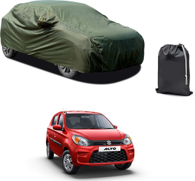 CODOKI Car Cover For Maruti Suzuki A-Star ABS (With Mirror Pockets)(Green)