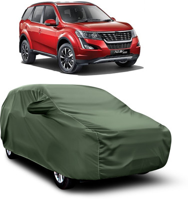 SXAWG Car Cover For Mahindra XUV 500 (With Mirror Pockets)(Green, For 2018, 2024 Models)