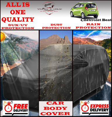 Tamanchi Autocare Car Cover For Chevrolet Beat(Grey)