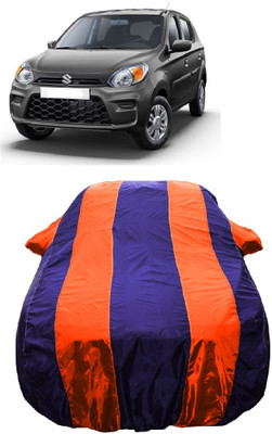 Wegather Car Cover For Maruti 800 (With Mirror Pockets)(Orange)