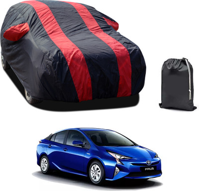 PAGORA Car Cover For Toyota Prius Facelift (With Mirror Pockets)(Red, For 2019, 2020, 2021, 2022, 2023 Models)