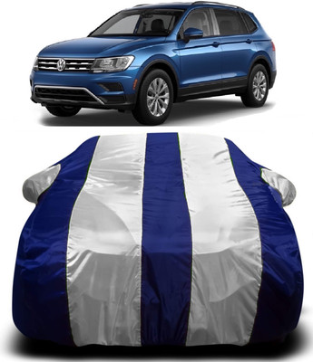 XOCAVO Car Cover For Volkswagen Tiguan (With Mirror Pockets)(Multicolor)