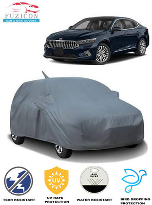 FUZICON Car Cover For Kia Cadenza (With Mirror Pockets)(Grey)