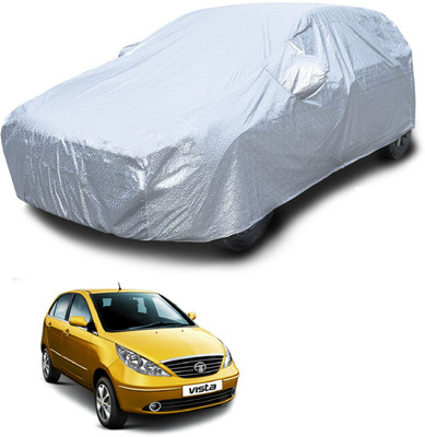 Euro Care Car Cover For Tata Indica Vista (With Mirror Pockets)(Silver)