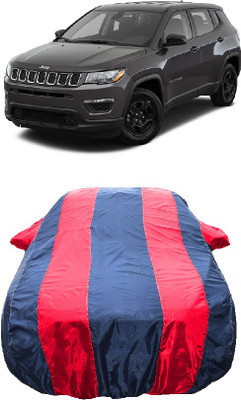 Wegather Car Cover For Jeep Compass 1.4 Limited Plus Petrol(Red)