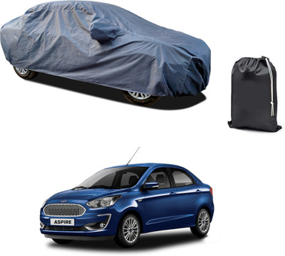 PAGORA Car Cover For Ford Figo Aspire (With Mirror Pockets)(Grey, For 2019, 2020, 2021, 2022, 2023 Models)