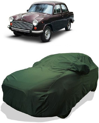 QLAX Car Cover For Maruti Ambassador Grand (With Mirror Pockets)(Gold)