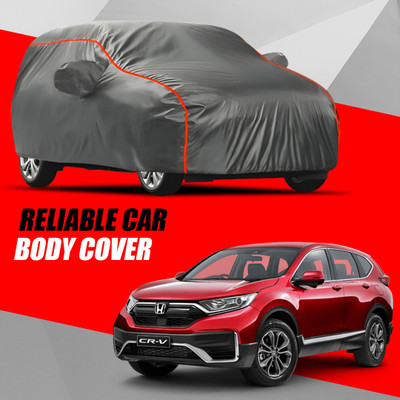 AXLOZ Car Cover For Honda CR-V (With Mirror Pockets)(Multicolor)
