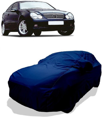 Coxtor Car Cover For Mercedes Benz C-Class C200 K (With Mirror Pockets)(Green)