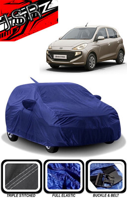 J S R Car Cover For Hyundai Santro Xing (With Mirror Pockets)(Blue)
