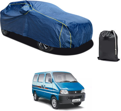 PAGORA Car Cover For Maruti Suzuki Eeco (With Mirror Pockets)(Blue, For 2019, 2020, 2021, 2022, 2023 Models)