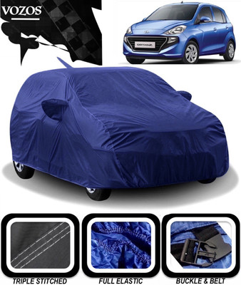 VOZOS Car Cover For Hyundai Santro Asta Petrol (With Mirror Pockets)(Blue)