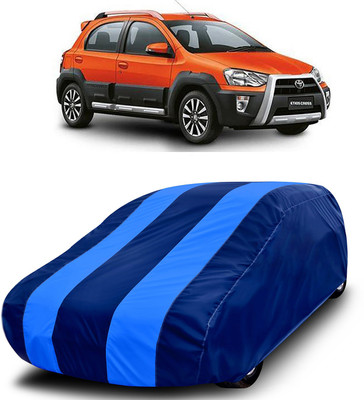 MoTRoX Car Cover For Toyota Etios Cross (Without Mirror Pockets)(Blue, Blue)