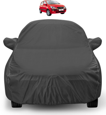 Euro Care Car Cover For Hyundai Getz (Without Mirror Pockets)(Grey)
