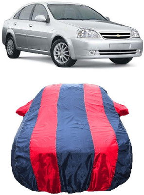 Wegather Car Cover For Chevrolet Optra Lx (With Mirror Pockets)(Red)