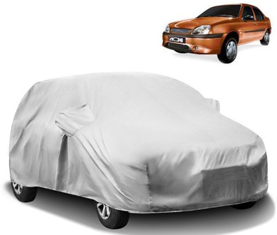 CARNEST Car Cover For Ford Ikon (With Mirror Pockets)(Silver)