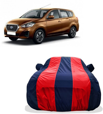 Tricway Car Cover For Datsun Go Plus A Option Petrol (With Mirror Pockets)(Red)