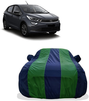 Tricway Car Cover For Tata Altroz XZ Option Diesel (With Mirror Pockets)(Green)
