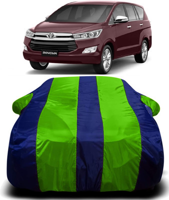 XOCAVO Car Cover For Toyota Innova Crysta (With Mirror Pockets)(Multicolor)