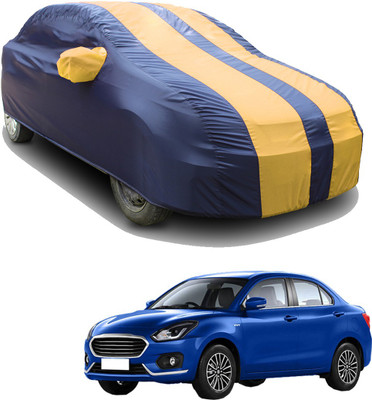 SS FOR YOUR SMART NEEDS Car Cover For Maruti Dzire (With Mirror Pockets)(Blue, Yellow, For 2017 Models)