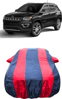 Wegather Car Cover For Jeep Compass 2.0 Limited Option 4X4 Black Diesel(Red)