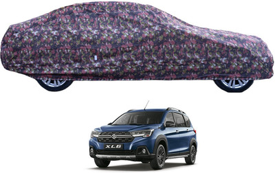Auto Hub Car Cover For Maruti Suzuki XL6 (With Mirror Pockets)(Green)