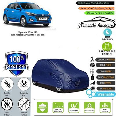 Tamanchi Autocare Car Cover For Hyundai Elite i20(Blue)